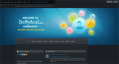 Desktop Screenshot of bemysoul.com